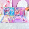 Reborn as a Big Star, I'm a versatile dress-up book, a game book, a diy cartoon scene dress-up book, a beauty and nail sticker book Specification image